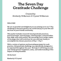 7-Day Gratitude Challenge